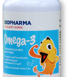 Omega 3 – detské žuvacie kapsule s ovocnou príchuťou (120 cps)