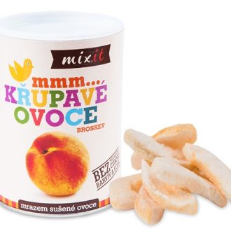 Broskyňa chrumkavé ovocie 50g Mixit