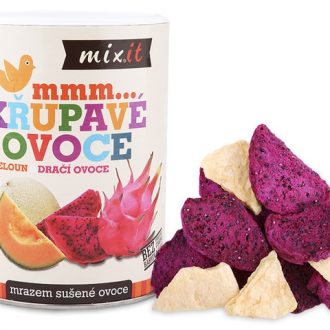 Dračie ovocie & Melón - Chrumkavé ovocie 80g Mixit