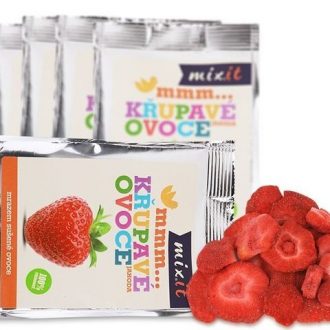 Chrumkavé ovocie do vačku Jahoda 13g Mixit