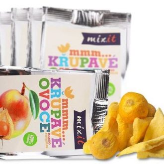 Chrumkavé ovocie do vačku Mango physalis 19g Mixit