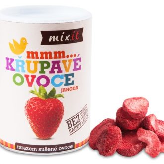 Jahoda chrumkavé ovocie 50g Mixit