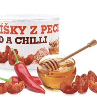 Oriešky z pece - med a chilli 140g Mixit