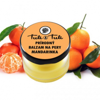 Prírodný balzam na pery mandarinka 20ml Ťuli a ťuli