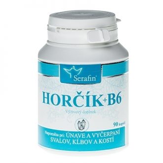 Horčík + B6 kapsule Serafin