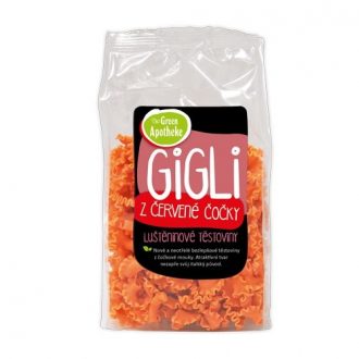 Gigli z červenej šošovice 250g