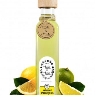 Prírodný sprchový gél citrón- limetka 250ml Ťuli a Ťuli