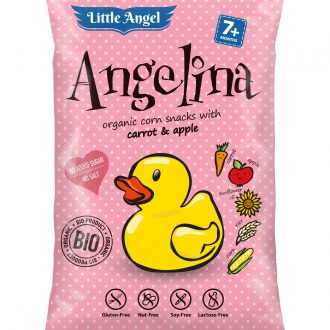 Kukuričný snack Angelina BIO 4x15g