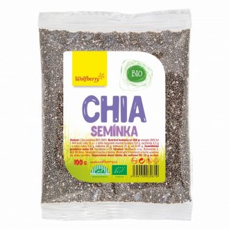 Chia semienka BIO 100g Wolfberry