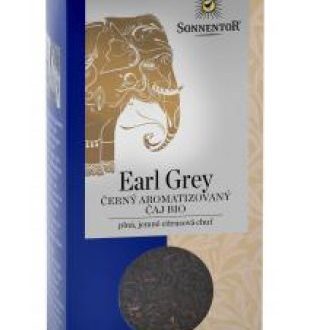 Čierny čaj Earl Grey, sypaný BIO 90g Sonnentor