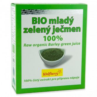 Mladý jačmeň šťava BIO 75g Wolfberry