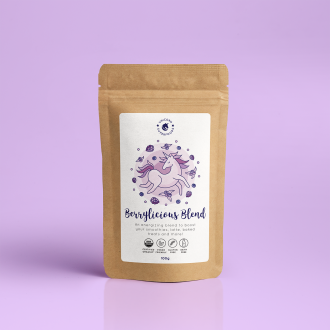 Berrylicious Blend- fialová zmes 100g