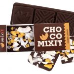 Mini Čokoláda: Horká s kokosom a lyo pomarančom 50g Mixit