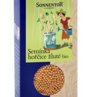 Horčica žltá, semienka na nakličovanie BIO 120 g Sonnentor