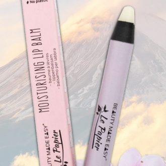 Prírodný balzam na pery v papierovom obale 6g – Cherry Blossom Le papier