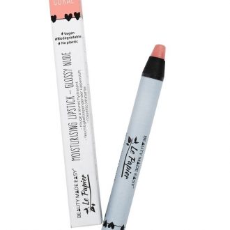 Prírodný rúž v papierovom obale, lesklý 6g – Coral Le Papier