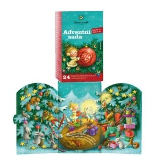 Adventná sada, 24 očíslovaných čajov 37,5g Sonnentor