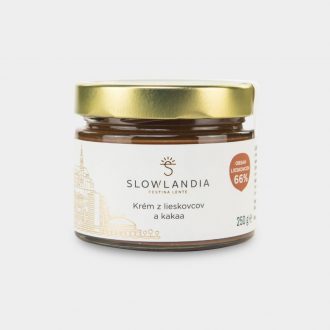 Slowtella- lieskovcovo-kakaový krém 250g Slowlandia