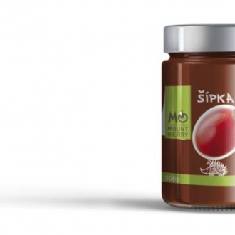 Šípkový ovocný džem Premium BIO 200g Mountberry