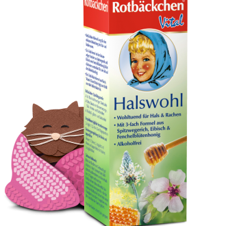 Spokojné hrdlo sirup 125ml Rotbäckchen