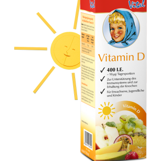 Vitamín D 450ml Rotbäckchen