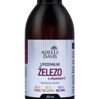 Lipozomálne Železo 200ml Adelle Davis