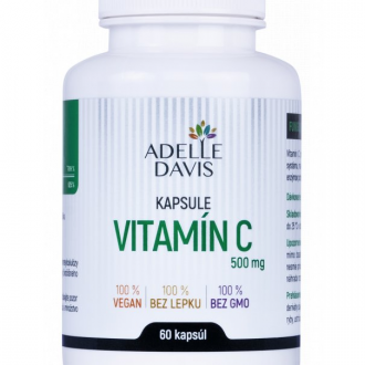 Vitamín C 500mg 60 kps Adelle Davis