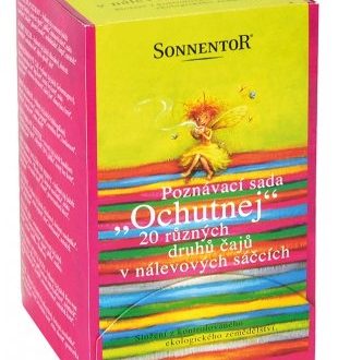 Ochutnaj- poznávacia sada čajov BIO 31,5g Sonnentor