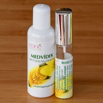 Medvídek 100ml + flaštička sklo Eoné